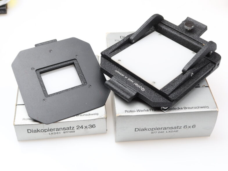 Rolleiflex SL66 Adapter Luminar Diakopieransatz 2x Magazin 98539 – Bild 4