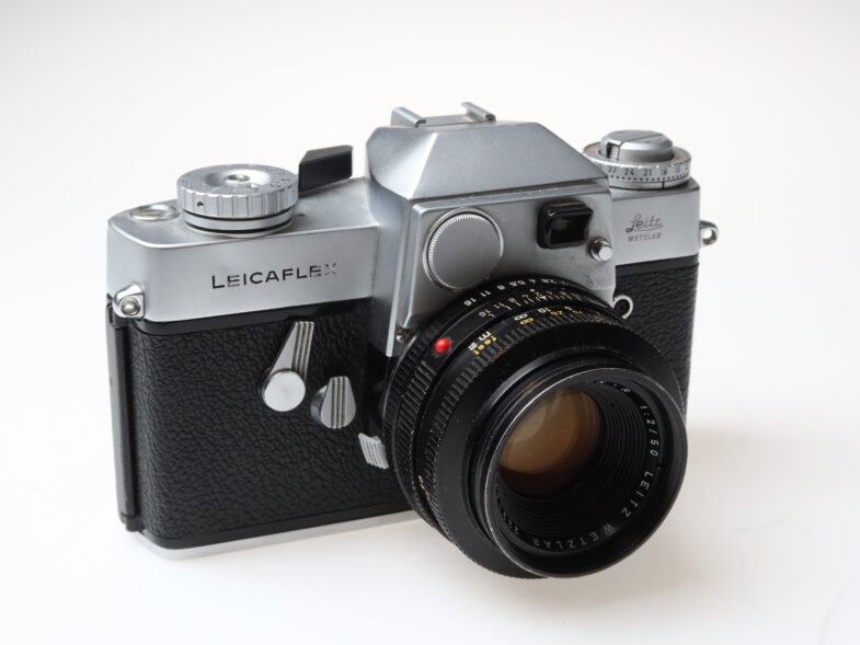 Leica Leicaflex Kamera Summicron R 50mm f2 Elmarit R 90mm f2.8 Objektiv 98579 - Image 2