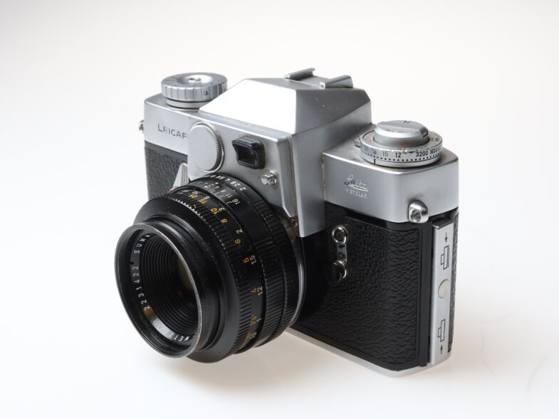 Leica Leicaflex Kamera Summicron R 50mm f2 Elmarit R 90mm f2.8 Objektiv 98579 - Image 3