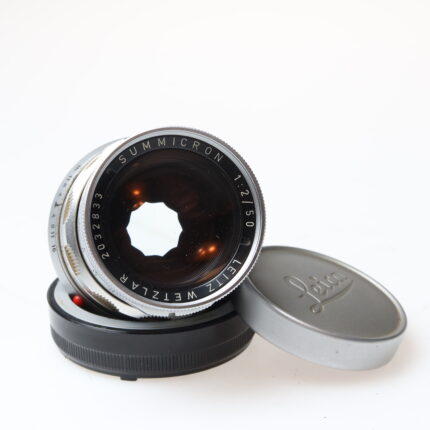 Leica Summicron M 50mm f2 chrome Objektiv