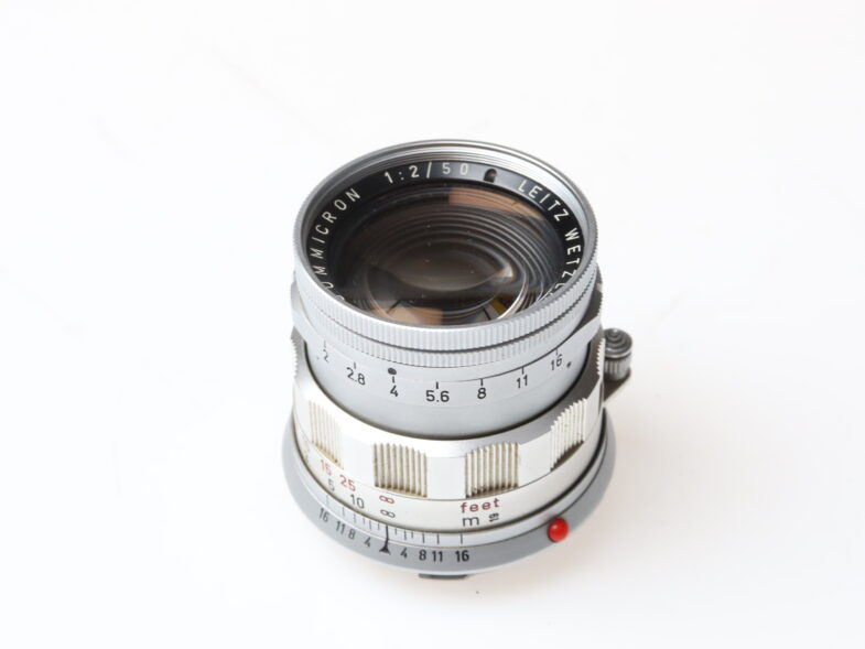 Leica Summicron M 50mm f2 chrome Objektiv lens Leitz 98572 - Image 3