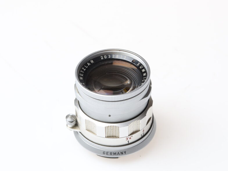 Leica Summicron M 50mm f2 chrome Objektiv lens Leitz 98572 - Image 5