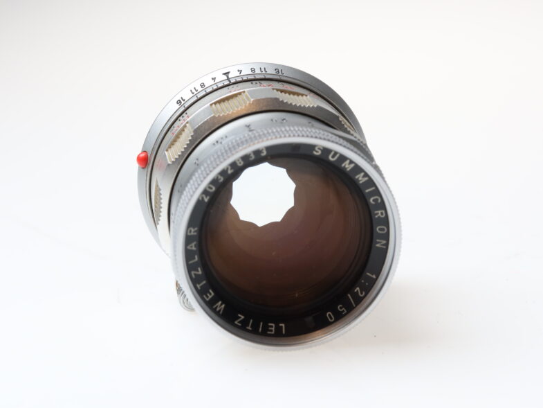 Leica Summicron M 50mm f2 chrome Objektiv lens Leitz 98572 - Image 6