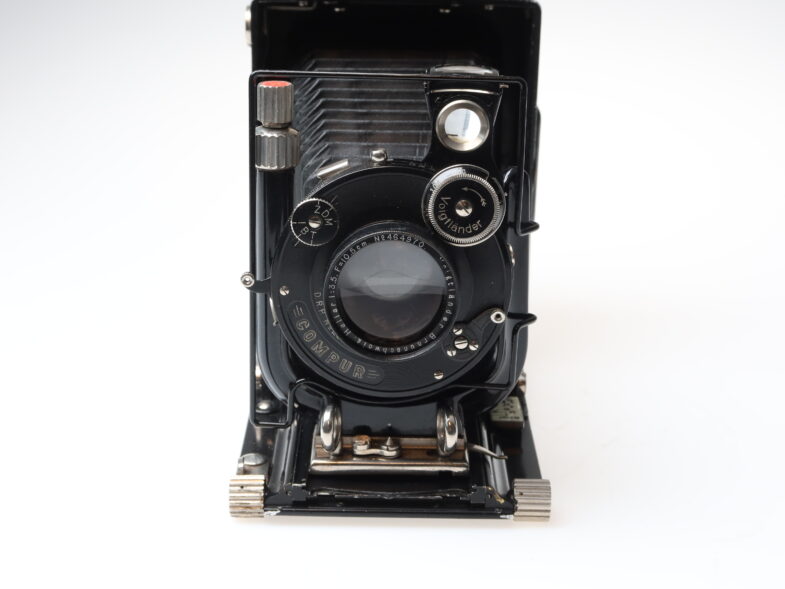 Voigtländer Bergheil 6x9 Kamera Heliar 105mm f3.5 Objektiv 98568 - Image 7