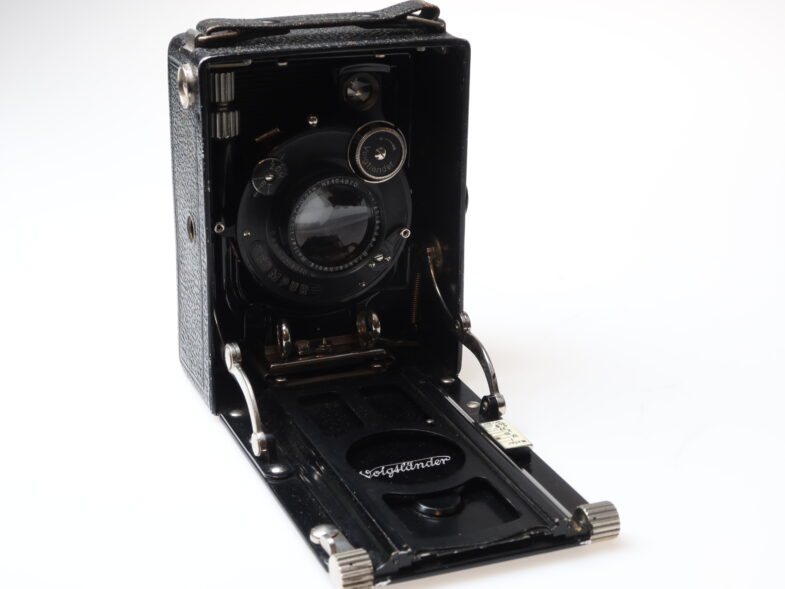 Voigtländer Bergheil 6x9 Kamera Heliar 105mm f3.5 Objektiv 98568 - Image 8