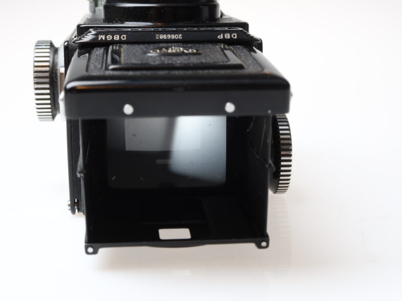 Rolleiflex 4x4 Baby Kamera Xenar 60mm f3.5 Objektiv 98573 near mint – Bild 7