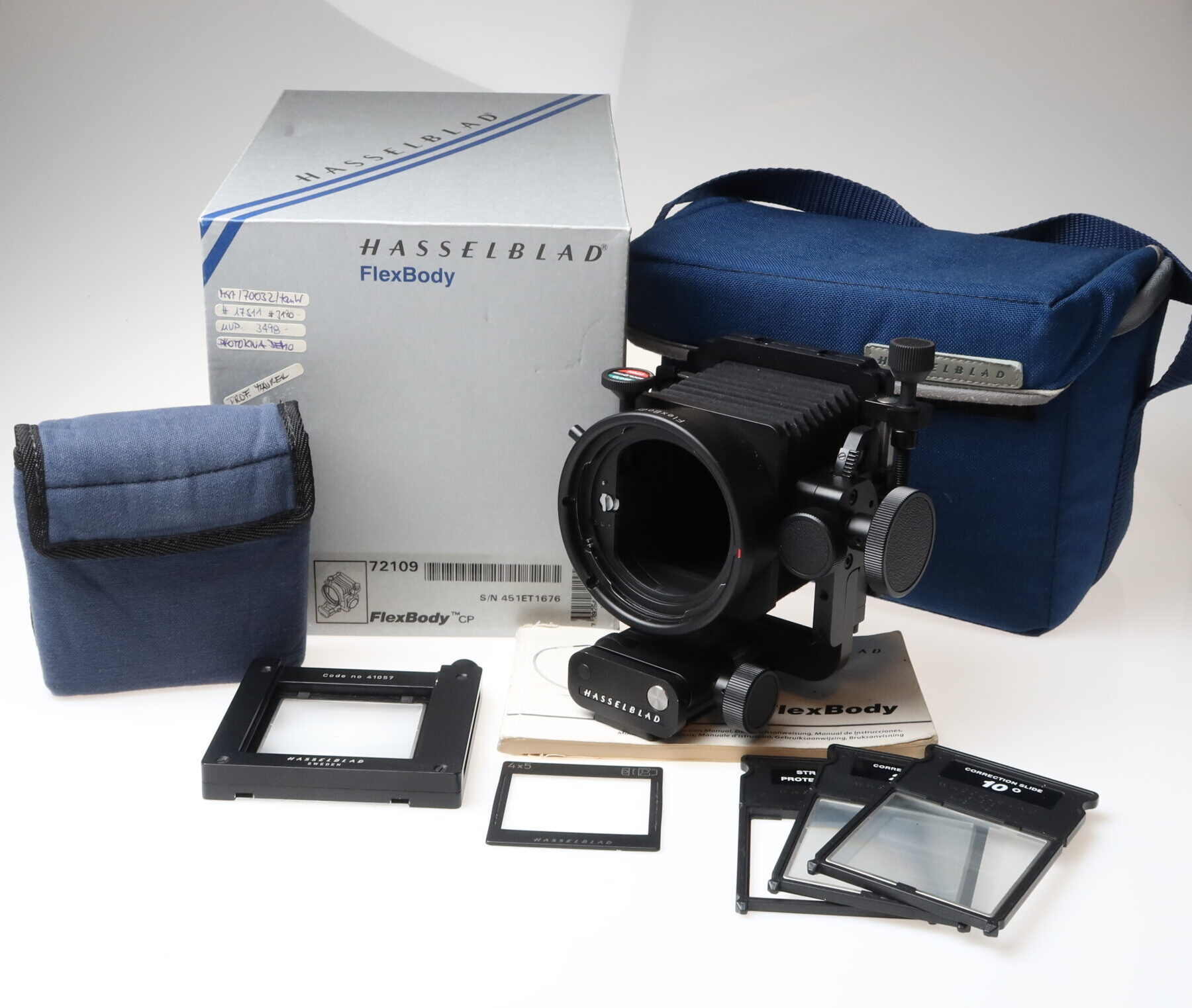 IMG_3445 Hasselblad Flex Body 72109 98582 near mint wie neu – Bild 1