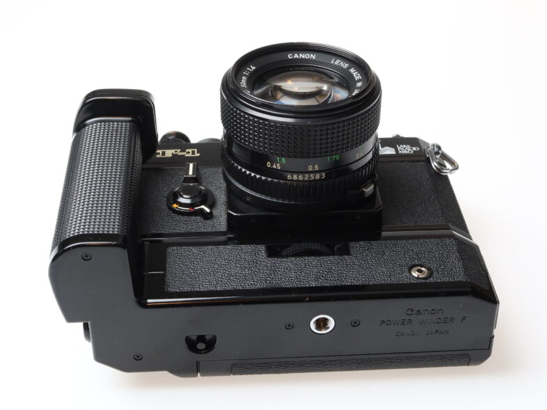 Canon F-1 Kamera lake Placid 1980 50mm f1.4 FD Power winder F 98604 - Image 6