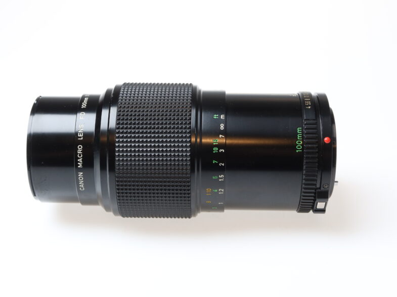 Canon FD Macro 100mm f4 Objektiv lens 98607 – Bild 6