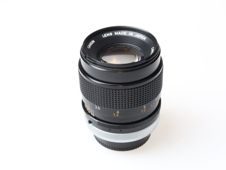 Canon FD 100mm f2.8 SSC Objektiv lens 98602 – Bild 4