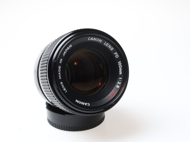 Canon FD 100mm f2.8 SSC Objektiv lens 98602 – Bild 6