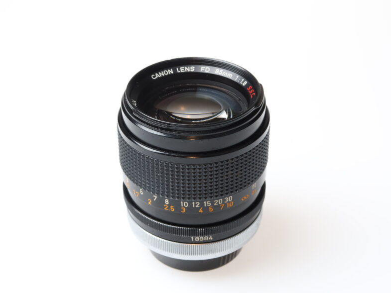Canon FD 85mm f1.8 SSC Objektiv lens 98603 - Image 2
