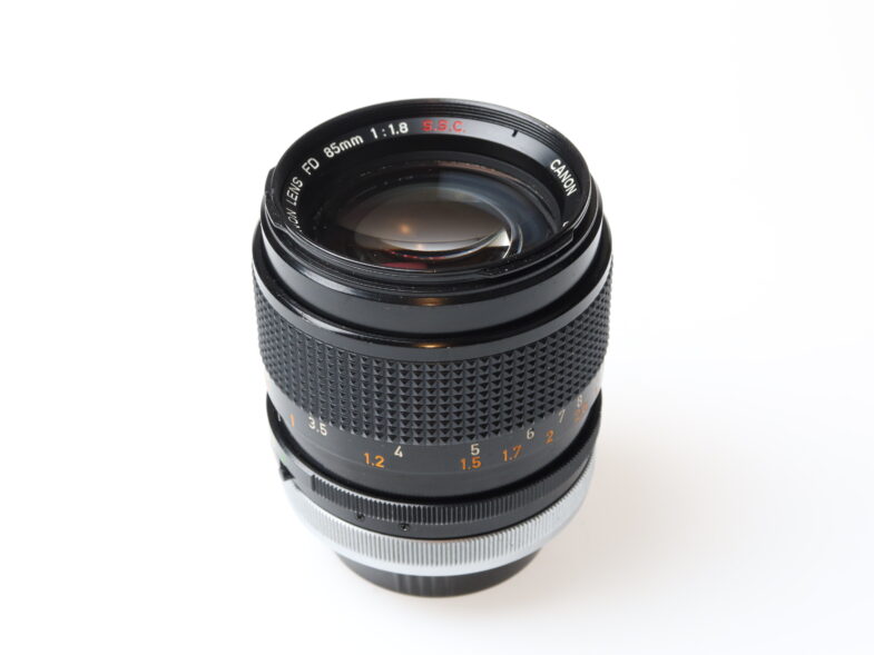 Canon FD 85mm f1.8 SSC Objektiv lens 98603 - Image 7