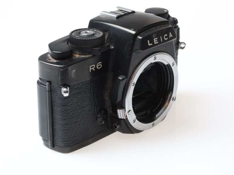 Leica R6 Kamera Camera Schwarz black Body Leitz 98396 – Bild 3