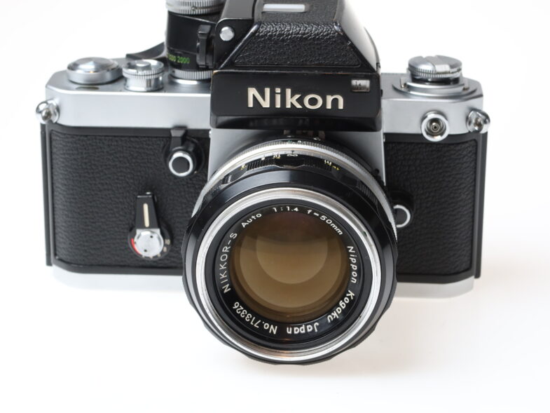 NIKON F2 Kamera Nikkor-S 50mm f1.4 Objektiv lens 98622 – Bild 2