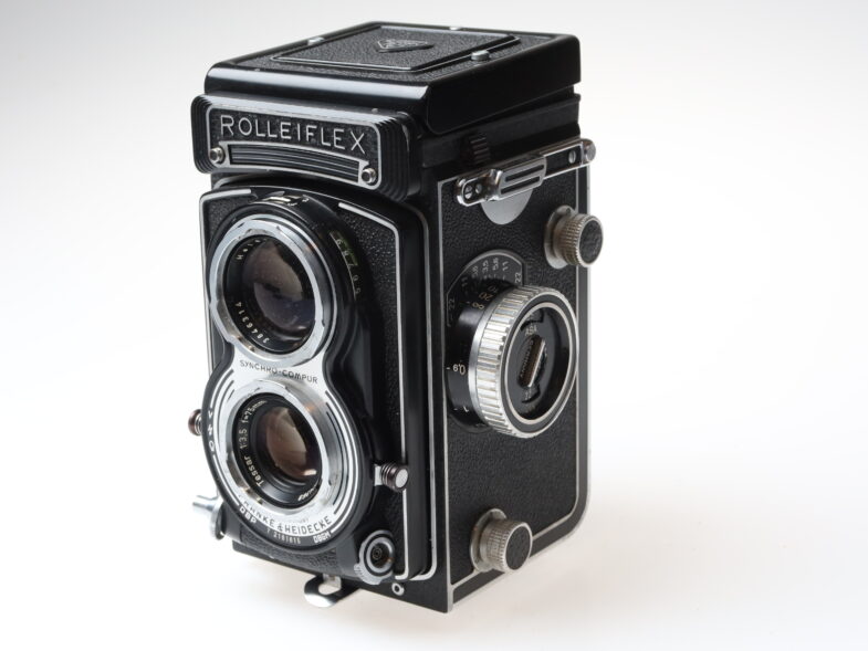 Rolleiflex T Kamera Zeiss Tessar 75mm f3.5 Objektiv Rollei 98635 - Image 3