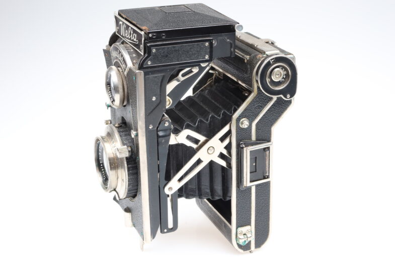 WELTA Superfekta 6x9cm Kamera Trioplan 100mm f3.8 Objektiv 98645 – Bild 4