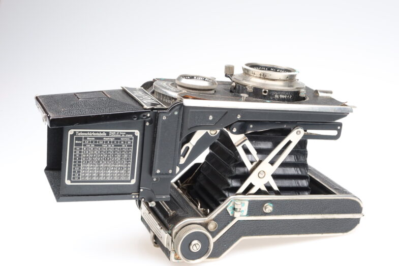 WELTA Superfekta 6x9cm Kamera Trioplan 100mm f3.8 Objektiv 98645 – Bild 10