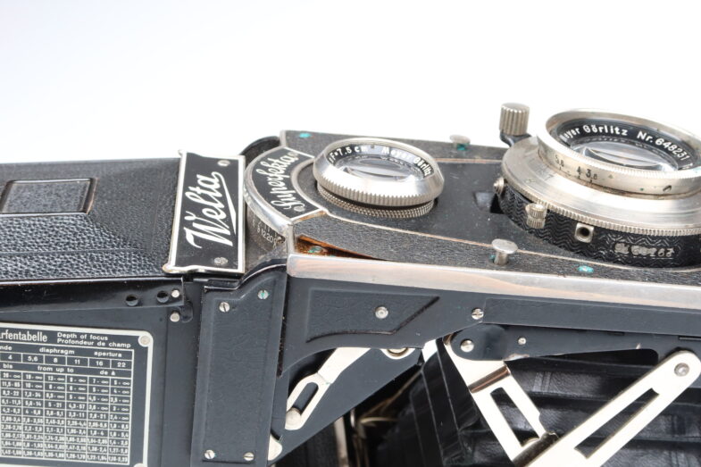 WELTA Superfekta 6x9cm Kamera Trioplan 100mm f3.8 Objektiv 98645 – Bild 13