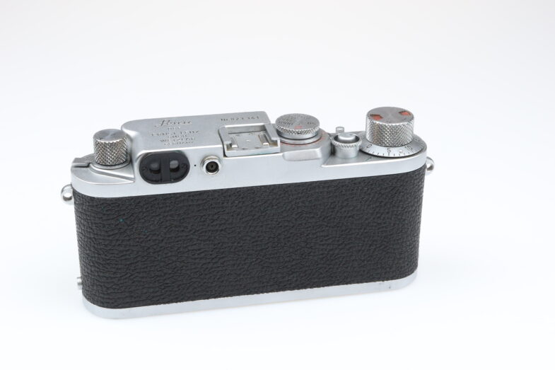 Leica IIIF Vorlaufwerk Kamera Summitar 50mm f2 Objektiv Leitz 98651 – Bild 5