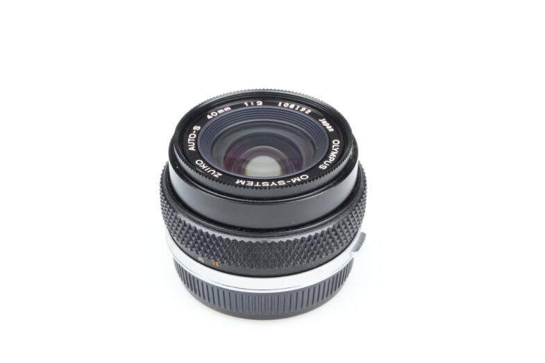 Olympus Pen OM System 40mm f2 Auto-S Zuiko Objektiv lens 98654 near mint - Image 4