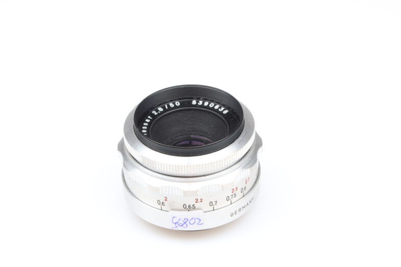 Carl Zeiss Tessar 50mm f2.8 Objektiv lens Exa Anschluss mount 96802 - Image 2