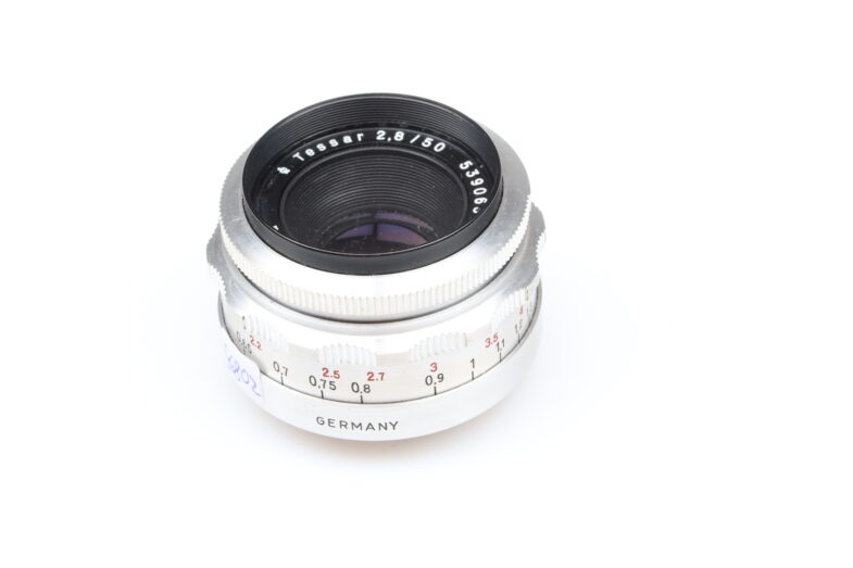 Carl Zeiss Tessar 50mm f2.8 Objektiv lens Exa Anschluss mount 96802 - Image 5