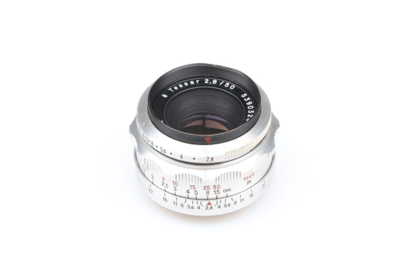 Carl Zeiss Tessar 50mm f2.8 Objektiv lens Exa Anschluss mount 96800 - Image 2