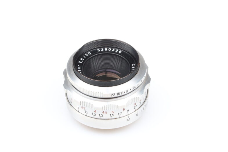 Carl Zeiss Tessar 50mm f2.8 Objektiv lens Exa Anschluss mount 96800 - Image 3