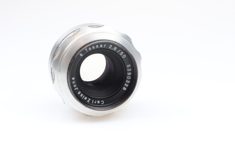 Carl Zeiss Tessar 50mm f2.8 Objektiv lens Exa Anschluss mount 96800 - Image 6