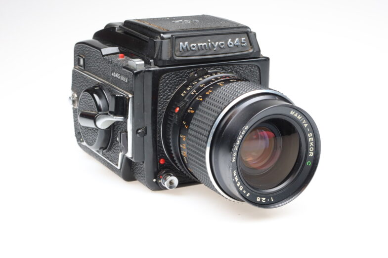 Mamiya 645 1000S Kamera camera Sekor C 55mm f2.8 Objektiv 98478 - Image 2