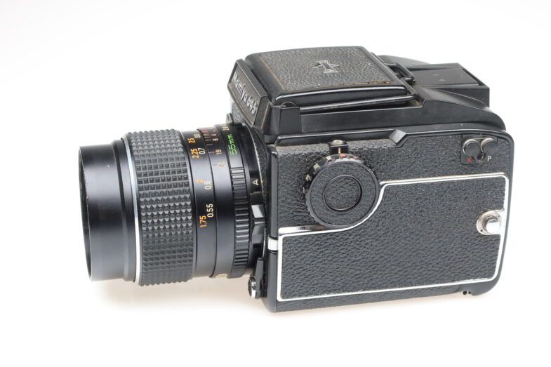 Mamiya 645 1000S Kamera camera Sekor C 55mm f2.8 Objektiv 98478 - Image 4