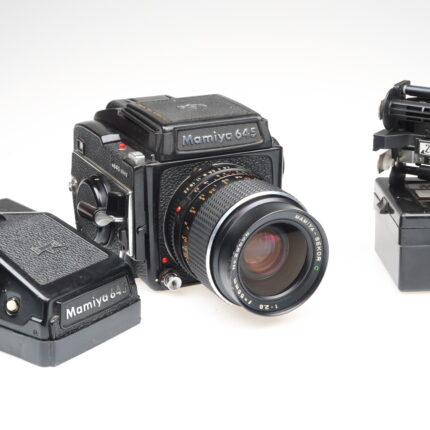 Mamiya 645 1000S Kamera camera Sekor C 55mm f2.8 Objektiv