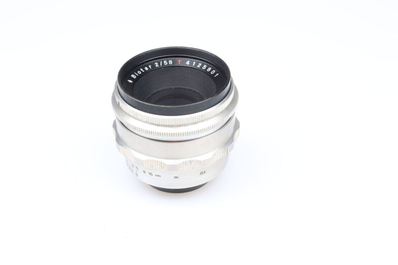 Carl Zeiss Biotar red T 58mm f2 Objektiv Lens M42 Anschluss mount 97602 - Image 5