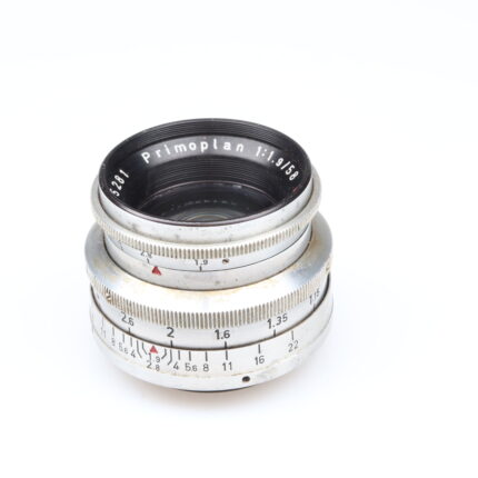Meyer Görlitz Primoplan 58mm f1.9 red V Objektiv