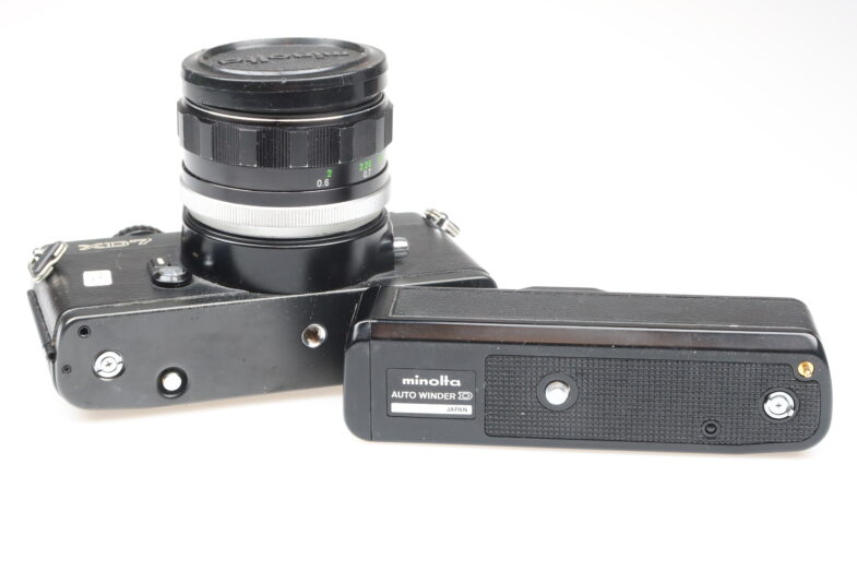 Minolta XD 7 black Kamera camera MC Rokkor PF 58mm f1.4 Objektiv 95414 - Image 8