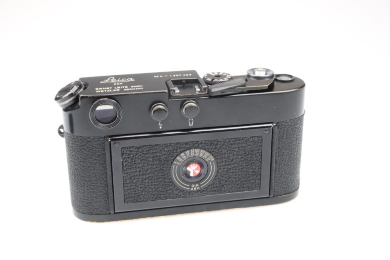 Leica M4 black paint Kamera Camera Leitz 98662 new Service top condition - Image 4