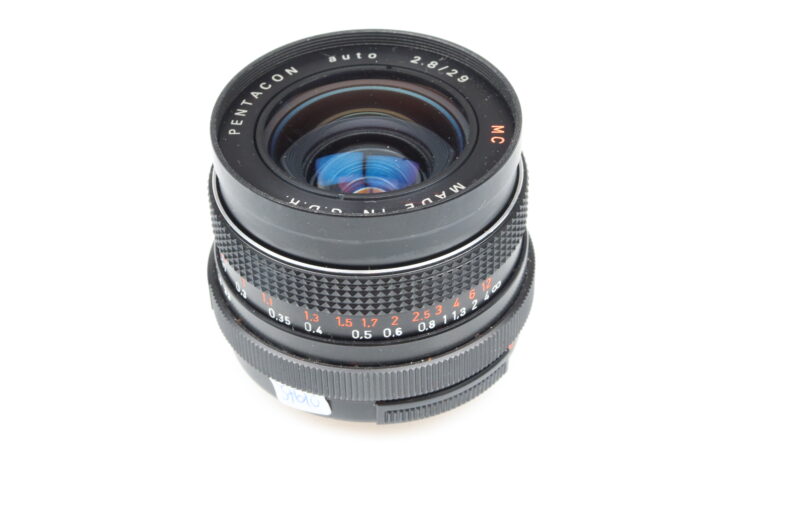 Pentacon auto MC 29mm f2.8 Objektiv Lens M42 Anschluss mount 97610 - Image 2