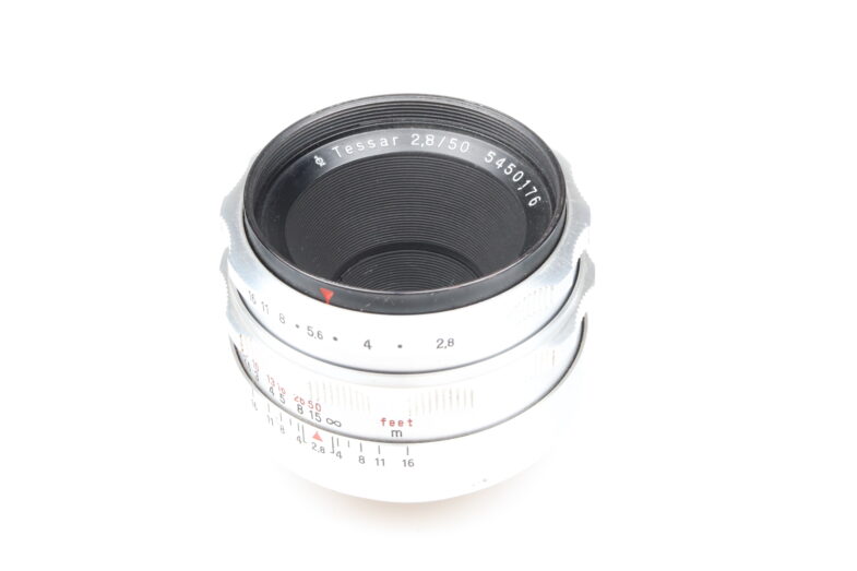 Carl Zeiss Tessar 50mm f2.8 Objektiv lens M42 Anschluss mount 97615 - Image 2