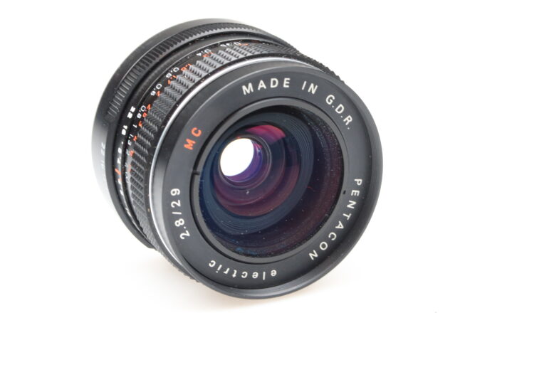 Pentacon electric MC 29mm f2.8 Objektiv Lens M42 Anschluss mount 97608 – Bild 6