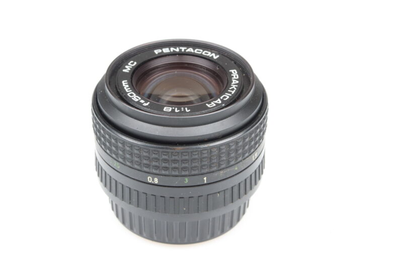 Pentacon MC 50mm f1.8 Objektiv Lens M42 Anschluss mount 97613 - Image 2