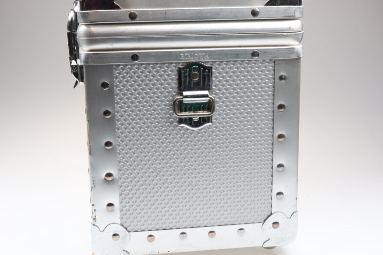 Rimowa Tropicana Fotokoffer Koffer Metall silber chrome  21x26x40cm - Image 4