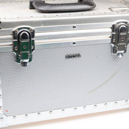 Rimowa Tropicana Fotokoffer Koffer Metall silber chrome 21x26x40cm