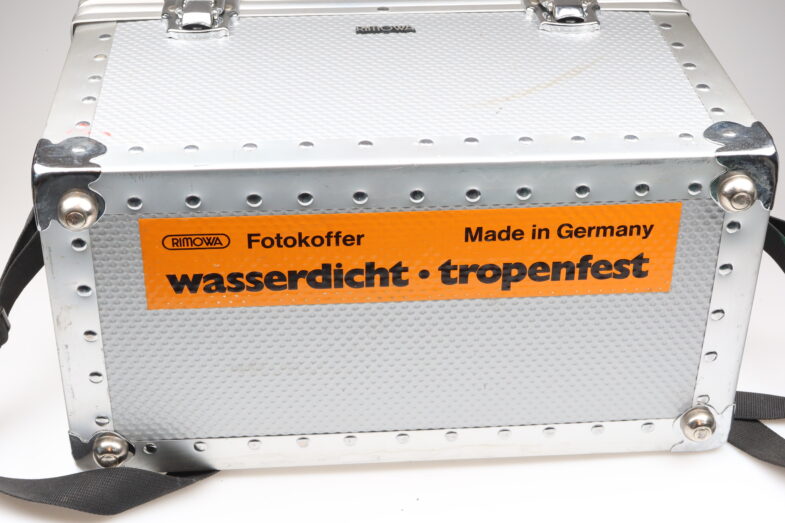 Rimowa Tropicana Fotokoffer Koffer Metall silber chrome  21x26x40cm – Bild 6