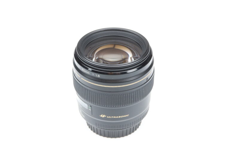 Canon EF 85mm f1.8 USM Objektiv Lens 98696 near mint - Image 2