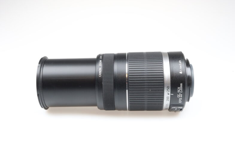 Canon Zoom EF-S 55-250mm f4-5.6 IS Objektiv Lens 98708 near mint - Image 3