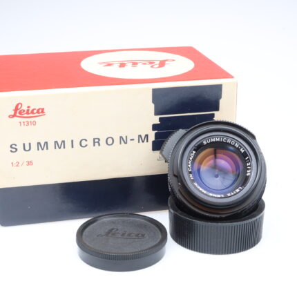 Leica Summicron M 35mm f2 11310 King of Bokeh Objektiv tiger Claw