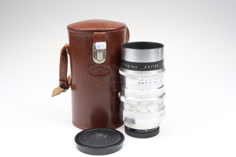 Meyer Optik Görlitz Trioplan 100mm f2.8 Objektiv