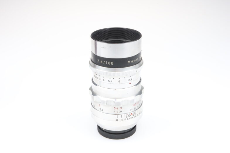 Meyer Optik Görlitz Trioplan 100mm f2.8 Objektiv lens Exa mount 97617 top condition - Image 2