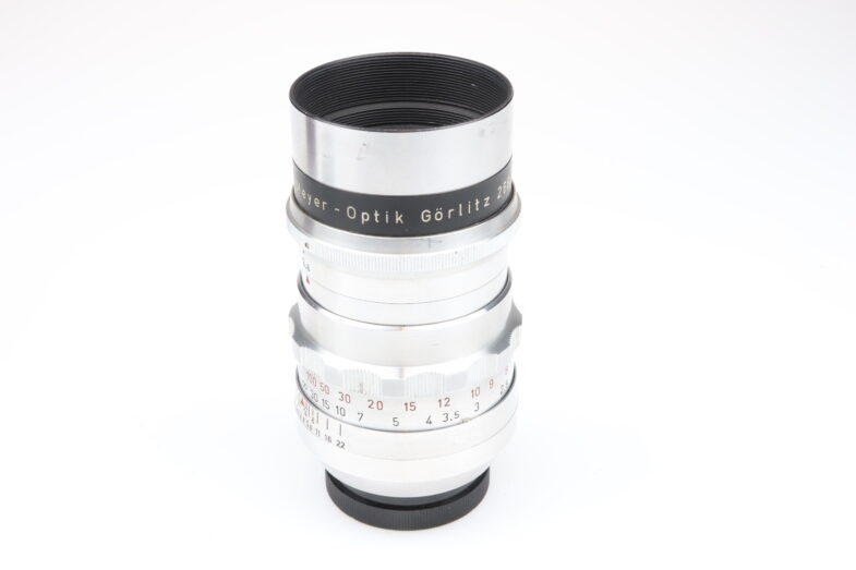 Meyer Optik Görlitz Trioplan 100mm f2.8 Objektiv lens Exa mount 97617 top condition - Image 3